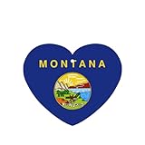 Fácil de aplicar: con un agujero en la parte superior de las hojas de ambientador con impresión de la bandera del estado de Montana, se pueden colgar fácilmente en tu dormitorio, armario, lavandería, coches, etc. Retira el paquete y úsalo, las hojas de ambientador con impresión de la bandera del estado de Montana son duraderas y frescas, hermosas y prácticas.