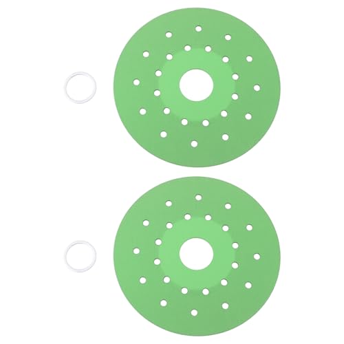 Briny River Disco de Corte de Diamante de 4 Pulgadas para Cortar Baldosas de Cerámica Y Vidrio 100 X 20 X 1 Mm Color Verde 2 Unidades