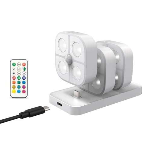 Genérico Luces Para Escaleras: Iluminación LED Para Escalones, Lámparas Recargables Con Sensor De Movimiento, Accesorios Debajo Del Gabinete | De Iluminación Nocturna Inalámbrico Paras Dormitorio