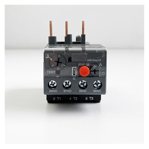 Relé de sobrecarga térmica bimetálico J1DSP-25/Z con rango regulable de 9 a 13A 2