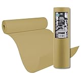 STAUBPIRAT Airlaid Tischläufer, Gastronomiequalität 65g je qm, Easy Dekoration für Ihre Feier, Fest, Event, Weihnachten, Geburtstag, Silvester, Rolle 40 cm x 24 m (Beigegrau)