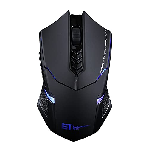 Computer Wireless Mouse ET X-08 7-Keys 2400DPI 2.4G Wireless Mute