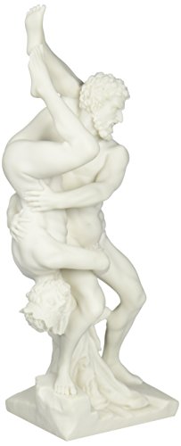 Preisvergleich Produktbild Design Toscano Hercules und Diomedes (1550), Statue aus gebundenem Naturmarmor