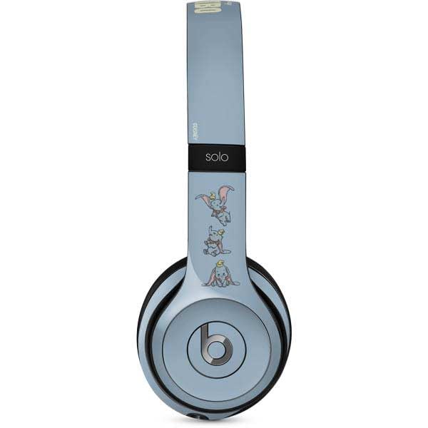 Skinit Decal Audio Skin Compatible with Beats Solo 2 Wired - Officially Licensed Disney Dumbo Variant Poses Design