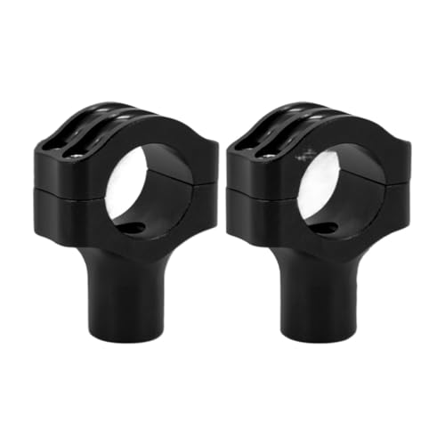 Alzas de manillar de 1,25" para mejorar la postura en ruta Dyna y Touring