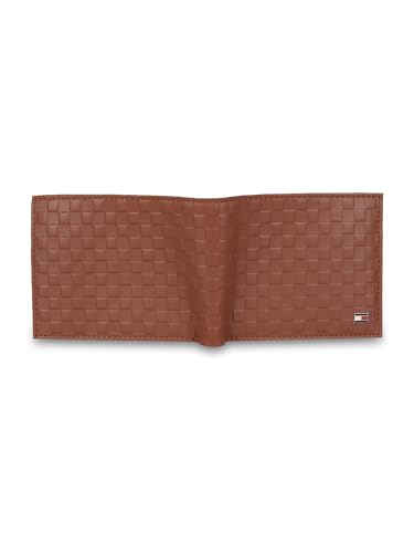 Image of Tommy Hilfiger Binnions Leather Belt + Wallet Gift Set for Men - Tan /Tan