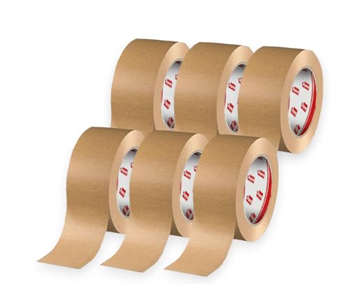 Dpm tapes - Umweltfreundliches Klebeband aus Papier, alterungsbeständig, bedruckbar, Umzug, Pakete, DIY, leise und stark klebend (6)