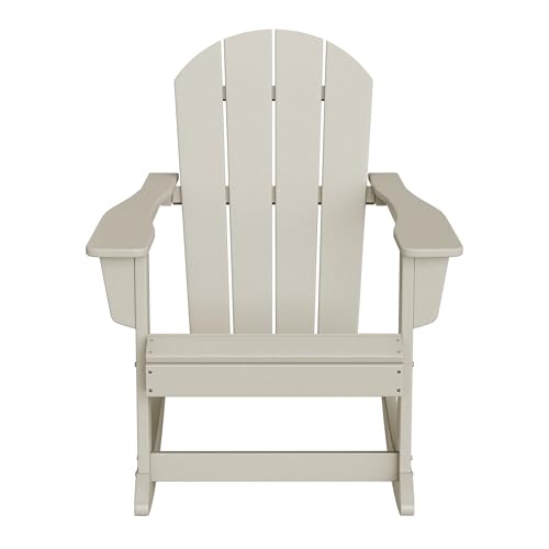Durable Poly Adirondack Rocking Chair