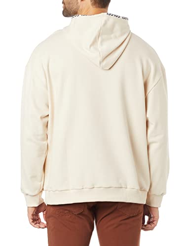 Blusa de moletom com Capuz, Colcci, Masculino, Bege Gipsy, P