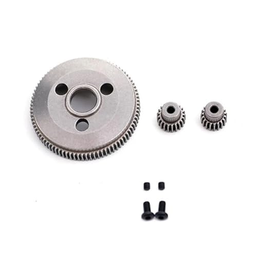 Engrenage droit métal 86T pignon 19T 21T pour voiture RC Traxxas Slash 2WD Stampede Rustler Bandit