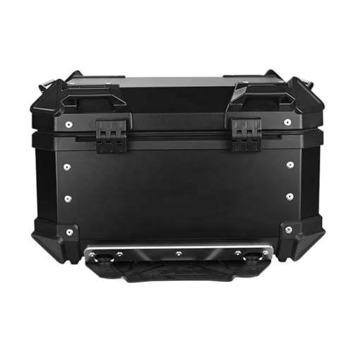 Boîte arrière de moto en aluminium 35L étanche et robuste pour cyclomoteur