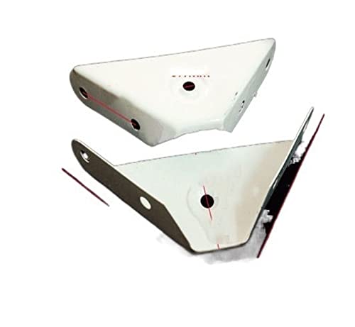 NINOMA Soporte de Acero for gabinete, Soportes de Esquina, Barra de puntal, Armario, Armario, 3 Lados, Cocina, Caja de Pared Colgante
