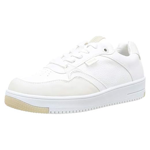 Mustang Cris, Zapatillas Deportivas Mujer, Leisure Blanco, 37 EU