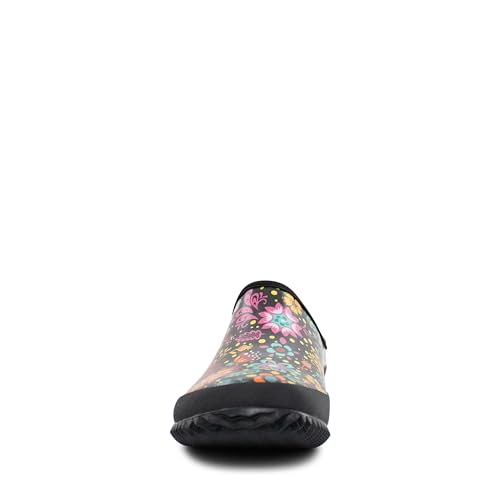 Image of Western Chief Women's Neoprene Waterproof Insulated Rubber Garden Clogs | Ladies footwear with warm lining, removable EVA comfort insole, and easy rinse self-cleaning outsole for wet weather chores