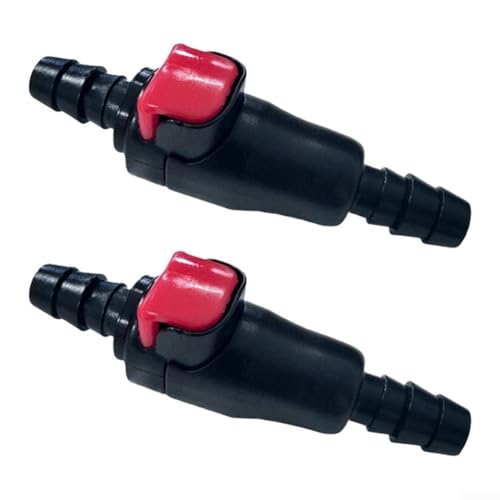 Jotekonoby 2 x Schnellverbinder für beliebte Trinkblasen, Outdoor-Wasserblasen-Schlauchverbinder-Set für Trinkrucksack, Ersatzteile passend für 6,35 mm Schläuche