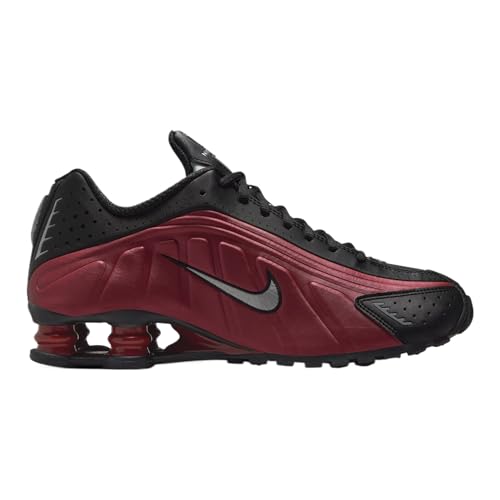 Nike Shox R4 Womens Running Shoes (Red/Black) (AR3565-009, Black/Red)