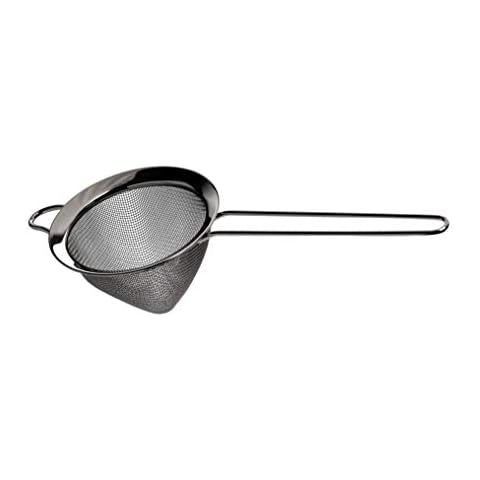 Cocktail Kingdom CoCo Strainer, Ultra Premium Mesh Cocktail Cone Strainer - Gunmetal Black Cover