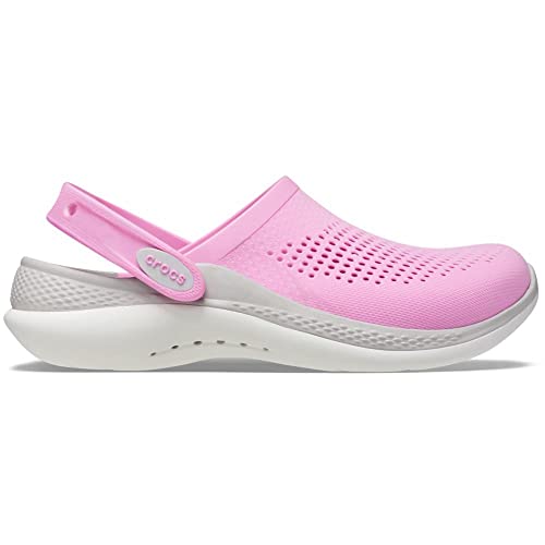 CROCS Literide 360 Clog - Taffy Pink - M7W9, 206708-6SW-M7W9, Unisex Adult, Taffy Pink, M7W9