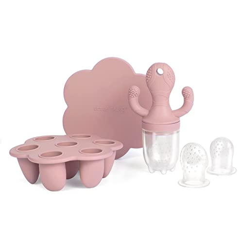 Image of Little Twig Silicone Feeder Teether Rose