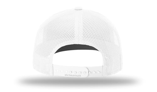 Image of Richardson 112 Trucker Hat - Premium Adjustable Snapback Hat - Structured Six Panel Richardson Blank Caps