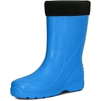 Ladeheid Women's EVA Thermo Extra Light Wellington Boots Rainy Wellies Rain Boots LADW002 (Turquoise 6706, 5 UK)