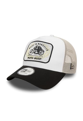 New Era Moto Guzzi Trucker Adjustable Cap Moto Guzzi Beige Weiß, Size:OneSize