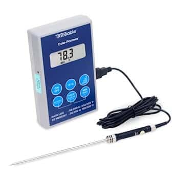 Traceable Scientific Thermistor Thermometer with USB Probe