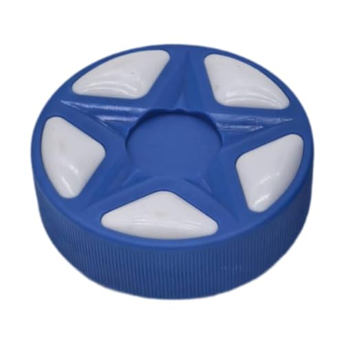 Vaveren Roller Hockey Puck Practicing Replacement Standard Sports Improved Gameplay Indoor Outdoor Training Gear Street Hockey Ball, Blue