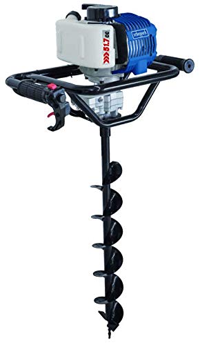 Scheppach Erdbohrer EB1700 (1,77 PS, Bohrerlänge 800mm, Bohrerdrehzahl 310 min-1, Hubraum 51,7cm³, Drehzahl 9600 min-1) inkl. Bohrerset