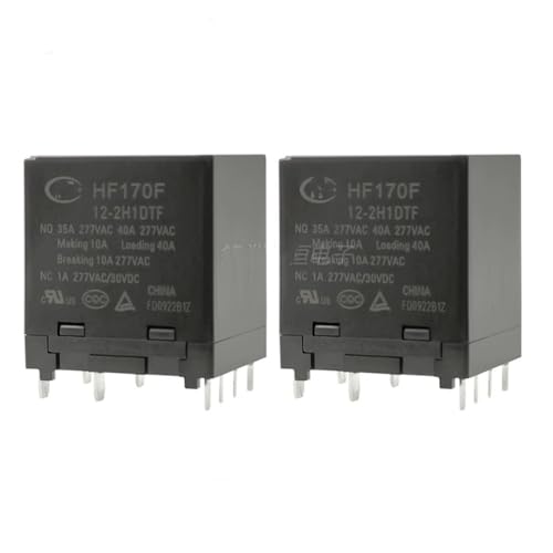Relais photovoltaïque de précision HF170F 12V 40A haute durabilité 8 broches
