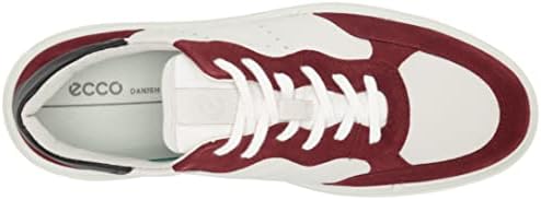ECCO Men's Soft X Retro Sneaker, Syrah/White/Black, 9-9.5 | Image 4