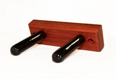 Vertical Guitar Mount (Made in the USA) (Exotic Bloodwood)