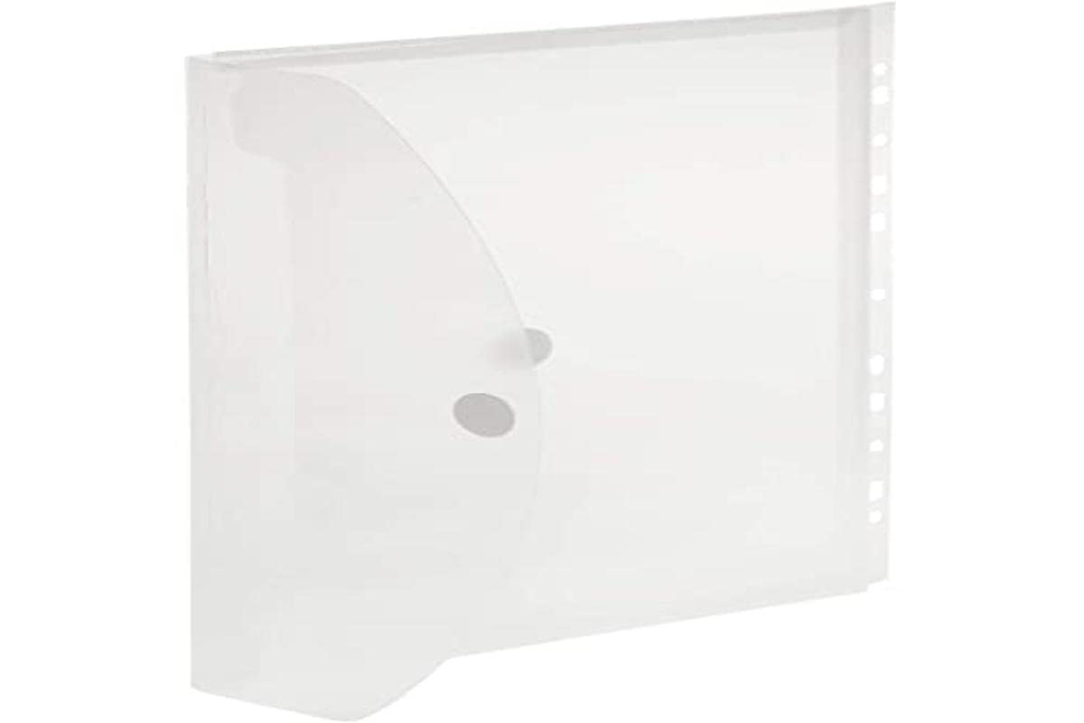 FolderSys Sichttaschen und Sammelhülle – Transparent, DIN A4, 10er Pack (1554254)