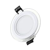 Einbau-Deckenleuchte mit dreifarbiger Dimmung, transparente LED-Leuchten, warmes 3000 K, Führungsrohr-Downlight, Einbau-Schlafzimmer-Gang-Scheinwerfer, Persönlichkeit, Geschäft, Stoffgeschäft,