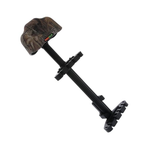 Image of TRUGLO Loc-Down 4-Arrow Ultra-Quiet Lightweight Composite Vibration-Absorbing Left-Hand Convertible Bow Hunting Archery Quiver