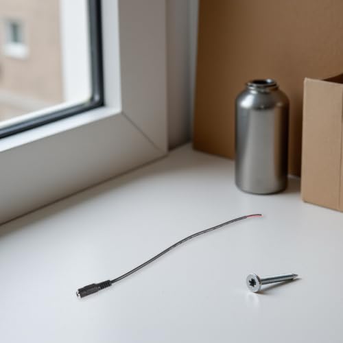 Cable de extensión para cámara CCTV de 5,5 x 2,1 mm, pack de 20 unidades para el hogar 6