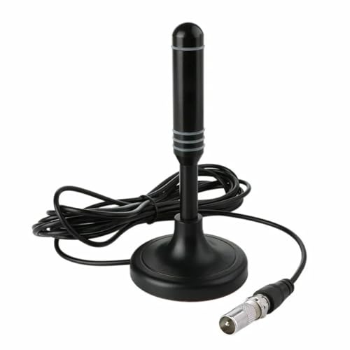 Uikdjgu Antena de TV HDTV-T Antena de TV Digital de Alta Ganancia para Recepción de Señal de TV Inteligente en Interiores y Exteriores B