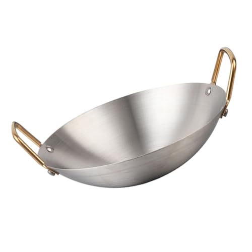 Wok de Acero Inoxidable SOLUSTRE 26 cm miniatura 1