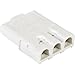 Anderson Power Products SBS75GWHT-BK, Conn; High Current; Hsg; White; 192 V; SBS75G; Self-Mate; Finger Proof; Polycarbonate