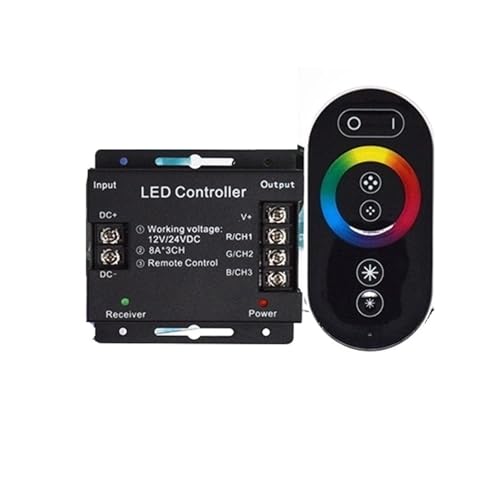 Régler la luminosité d'un ruban LED clignotant via contrôleur RVB DC12-24V