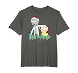 Rick & Morty Christmas Logo Camiseta