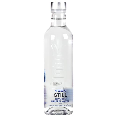 Image of urban platter Veen Natural Mineral Still Water From The Himalayas,330 Ml(Pack Of 6,Bottled From A Pristine Spring In Bhutan|Premium Glass Bottle|Pure And Pristine Himalayan Water)