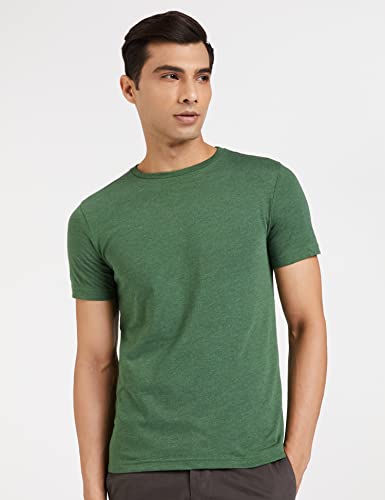 Image of Amazon Brand - Symbol Men's Solid Cotton T Shirt | Plain | Round Neck | Half Sleeve - Regular Fit | Combo Pack of 3 (Available in Plus Sizes)