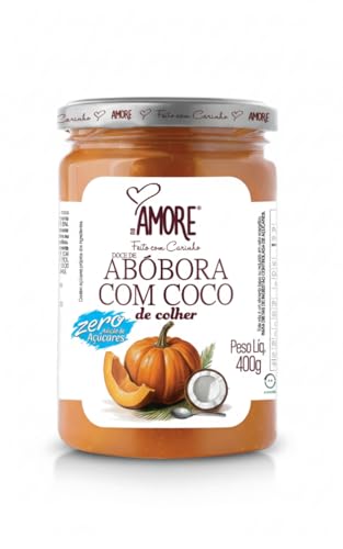 RB Amore Doce De Abóbora Crem. Com Coco Zero Adição De Açúcares De Colher – – 400G