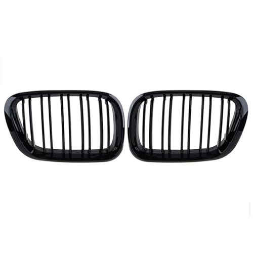 Grille de calandre pour BMW X5 E53 en noir brillant pour un look sportif elegant