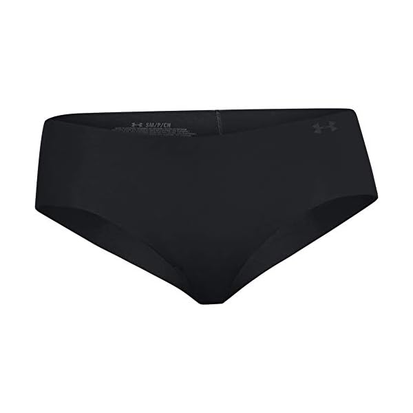 Under-Armour-Womens-Pure-Stretch-Hipster-Underwear-3-Pack Under Armour Women's Pure Stretch Hipster 3-Pack , Black (001)/Black , Large