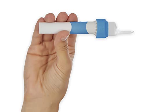 Wax Extract Ear Wax Remover | FSA or HSA Approved, with 2 Flexible Tips & Cleaning Brush | Safe, Effective Ear Wax Vacuum to Gently Remove Wax Buildup | Premium Ear Suction Vacuum for Adults & Kids