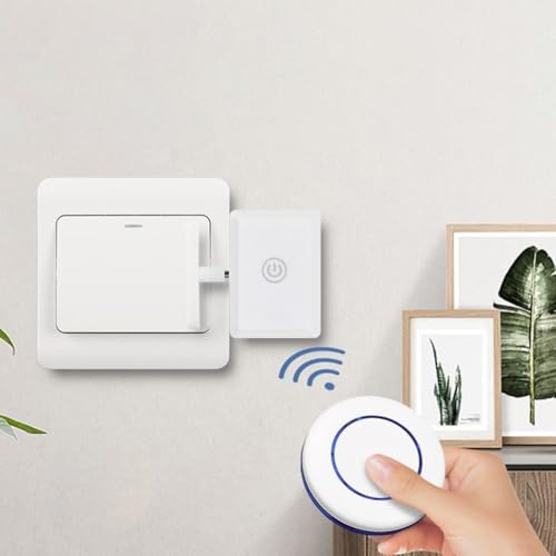 HpLive Smart Switch Toggle，Kabellose Fernbedienung Machen Sie Schalter intelligen für automatisches Ausschalten des Lichts, fauler Schalter für Lichtsteuerung