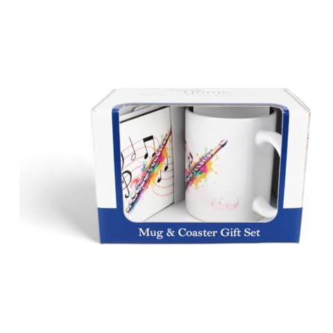 Purely Home Musical Mug and Coaster Set Cover