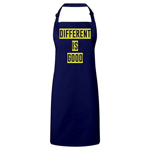 Tablier cuisine premium navy Different Is Good idée cadeau